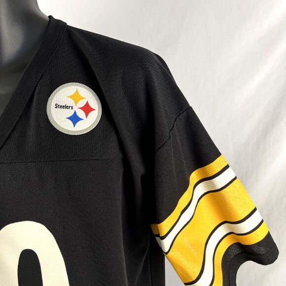Vintage Logo 7 Pittsburgh Steeler Kordell Stewart #10 Jersey Sz L - Picture 2 of 10